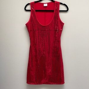Red Sequined Dress/Costume